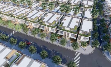 Phối cảnh khu nhà vườn Ba Son