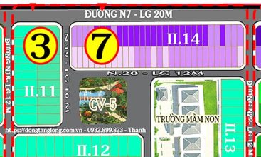 Khu vực dự án nhà ở thấp tầng Thủ Thiêm đường Liên Phường