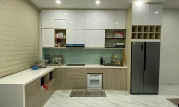 Khu vực bếp shophouse Đông Tăng Long